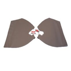 Coppia pannelli passaruota posteriori Fiat 500 D/F1^ color nocciola in Vipla